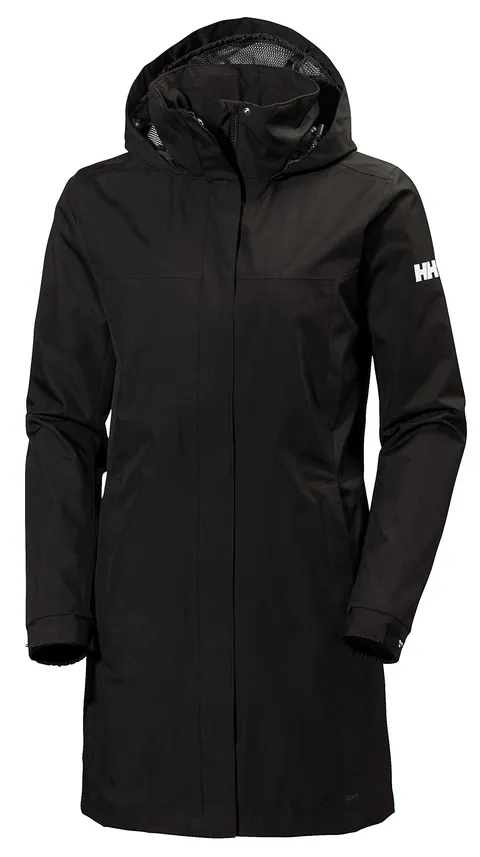 Helly Hansen W Aden Long, Cappotto Donna Donna, 4XL, Nero (Black)