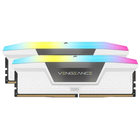 Corsair Vengeance RGB DDR5 32GB (2 x 16GB) Fino a 6000MHz AMD Intel RAM