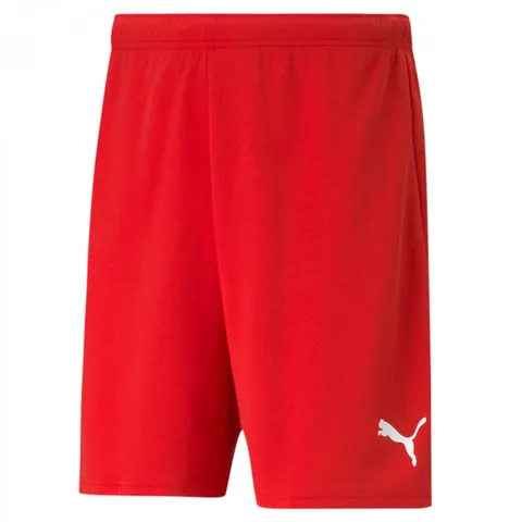 Puma 4063699210590 teamRISE Short Pantaloncini Uomo, S, Puma Red/Puma White