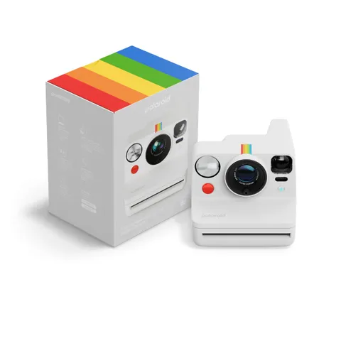 Polaroid - NOW+ Generazione 3 - Fotocamera istantanea Bluetooth connessa - Bianco (9161)