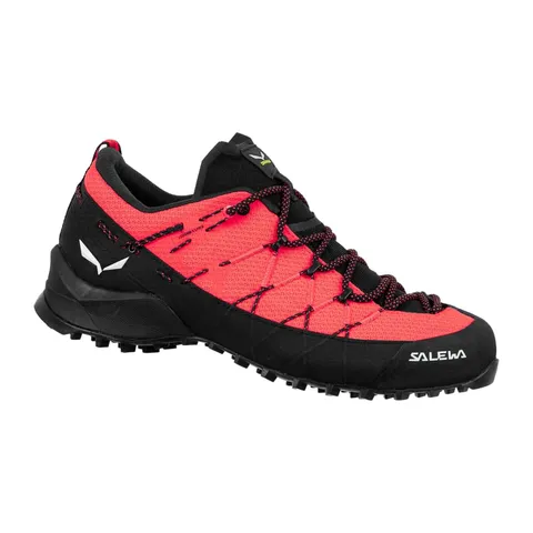 Salewa Wildfire 2 W, Scarpe da Avvicinamento Donna, Fluo Coral/Black, 43 EU