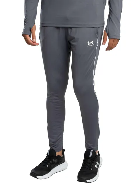 Under Armour Uomo Challenger Training Pant, Pantaloni Tuta Elasticizzati, Comodi e Leggeri, Pantaloni Sportivi Lunghi per Allenamento e Atletica,Castlerock/White,XXL