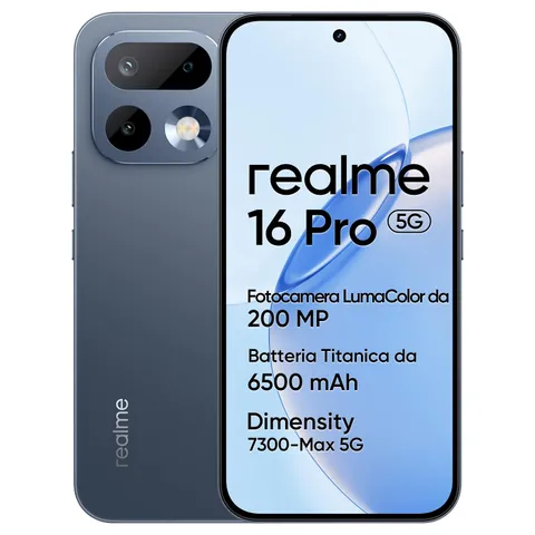 Realme 16 Pro 5G 512GB Grigio