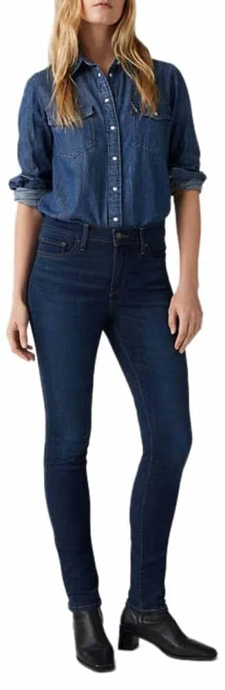 Levi's 311 Shaping Skinny, Jeans Donna, Cobalt Haze, 28W / 30L