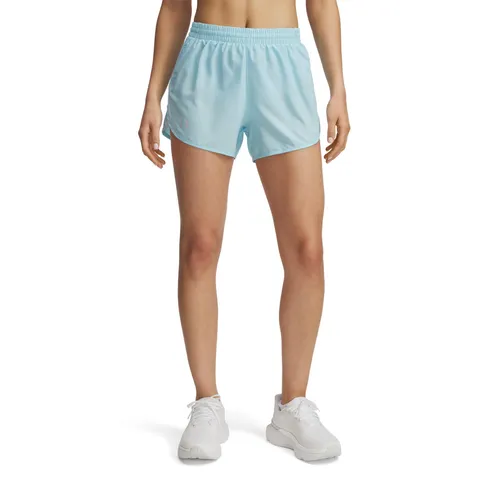 Under Armour Fly by 3'' Pantaloncini Donna Blu