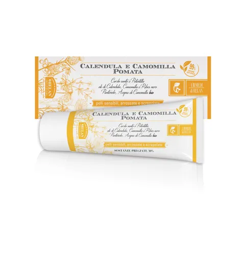 Helan, I Rimedi, Calendula E Camomilla Pomata, Per pelli sensibili 75 ml