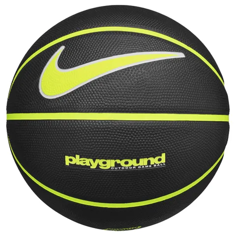 Nike Everyday Playground 8P Deflated Palle da basket Black/Volt/White/Volt 5