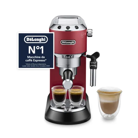 De'Longhi Dedica EC685.R Macchina Espresso Rossa