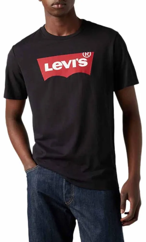 Levi's Graphic Set-in Neck, T-Shirt Uomo, Nero (Hm Bla), XXL
