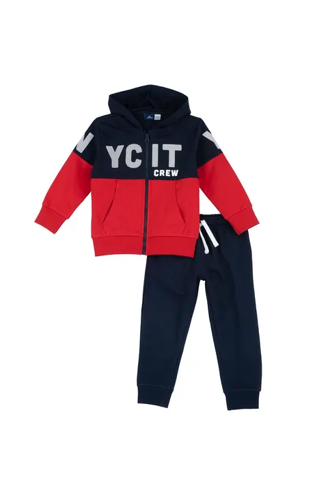 Chicco Tuta Bambino Felpa e Pantaloni Cappuccio