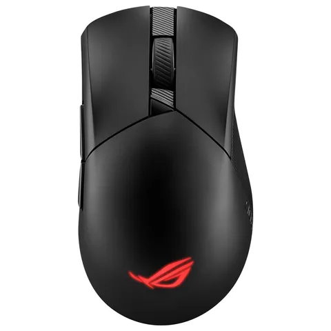 ASUS ROG Gladius III Wireless Mouse Gaming, Super Leggero, 36000 DPI, Connettività a 2,4 GHz e Bluetooth, Bassa Latenza, USB, Batteria a Lunga Durata, Illuminazione RGB Aura Sync, Nero