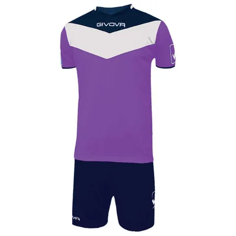 Givova KITC53, Unisex Adulto, Viola-Blu, XS
