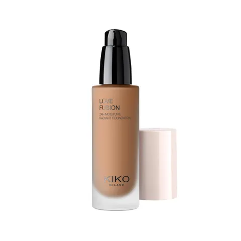 KIKO Milano Love Fusion 24H Moisture Radiant Foundation 7.5WO, Fondotinta Idratante A