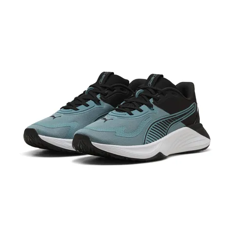 Puma Scarpe da Ginnastica Unisex PWR Hybrid TR, Baltic Sea Blue-Lux Lime Black, 38, Blu