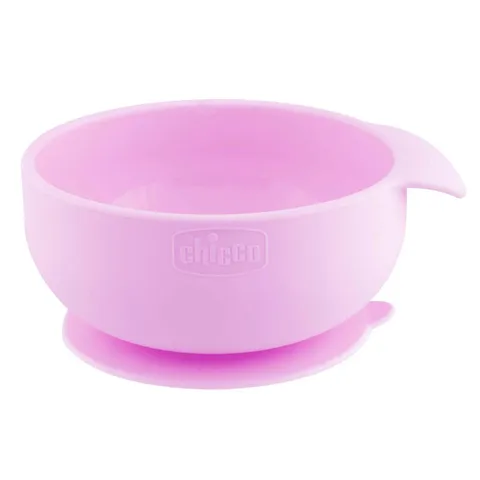 Chicco Ciotola Silicone Ventosa 6+ Mesi