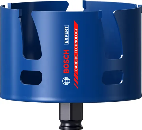 Bosch Professional 1x Seghe a Tazza Expert Construction Material per Legno Tenero, Ø 98
