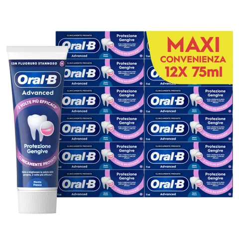 Oral-B Advanced Protezione Gengive 12x75ml