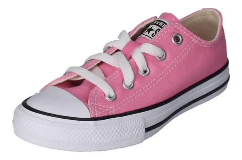 Converse Chuck Taylor all Star Ox - Scarpe da Ginnastica Basse Unisex Bambini, Rosa (Pink Pink), 31.5 EU