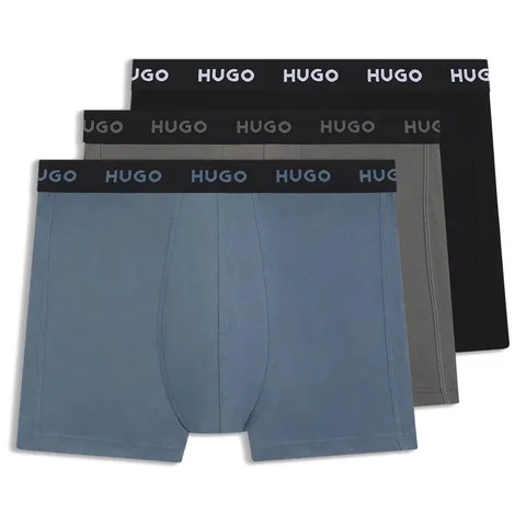 Hugo Boxer da Uomo Boxerbr Triplet Pack 10268005, Open Miscellaneous 973, M