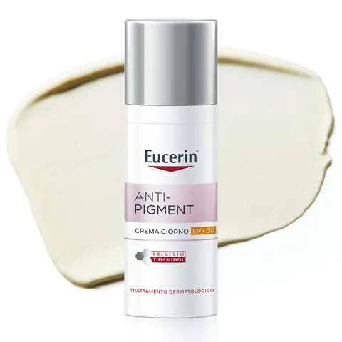 Eucerin Anti-Pigment Crema Viso Giorno SPF30 50 ml, Crema antimacchie viso per una pelle