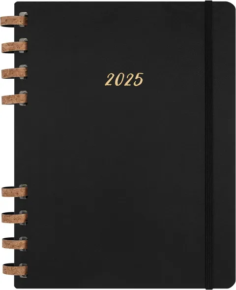 Moleskine Weekly & Monthly Planner, Agenda Settimanale e Mensile Spiral 12 Mesi 2025