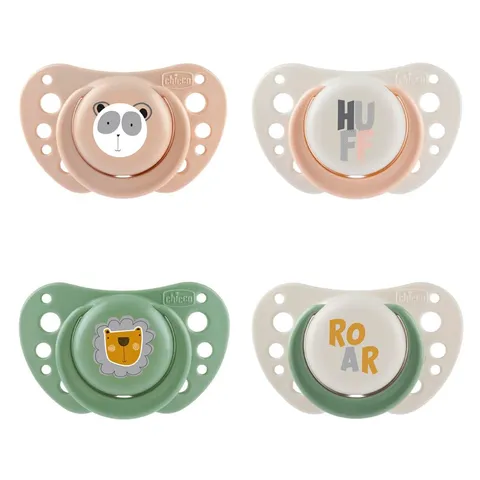 Chicco PhysioForma Succhietto Air Rosa 0-6 Mesi Set 4pz
