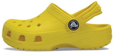 Crocs Classic Clog K, Zoccoli Unisex - Bambini e ragazzi, Lemon, 32/33 EU