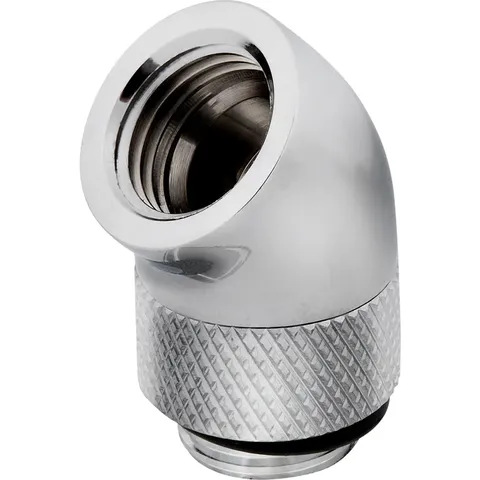 Corsair Hydro X Adattatore Rotante 45° (G1/4 BSPP, Cromato)
