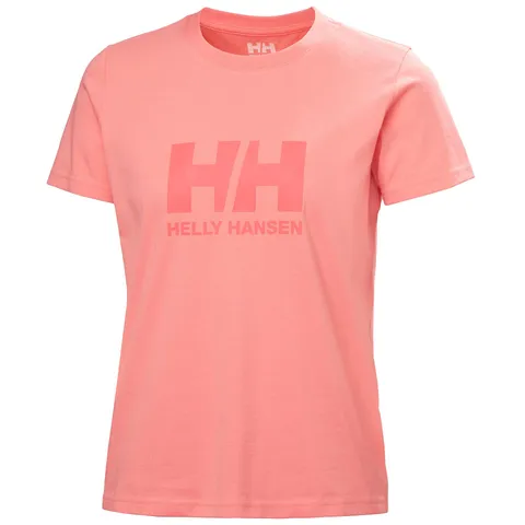 Helly Hansen T-Shirt da Donna con Logo W HH 3.0, Corallo Mandorla, XL, Mandorla Corallo
