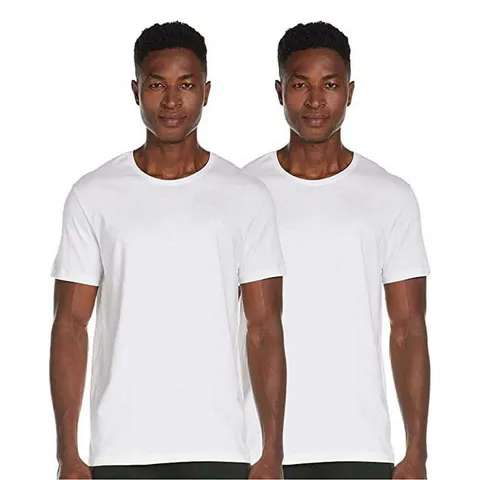 BOSS Tshirtrn 2p Comfort T-Shirt, Bianco 100, S Uomo