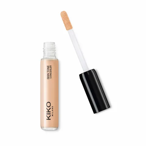 KIKO Milano Skin Tone Concealer - 06, Correttore Fluido Levigante, Con Finish Naturale