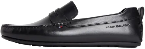 Tommy Hilfiger Core Hilfiger Leather Driver Fm0fm05790, Scarpe Uomo, Black (Black), 44 EU