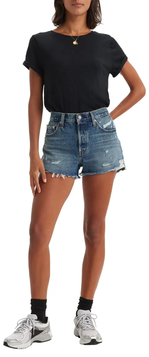 Levi's 501 Original Shorts Pantaloncini di jeans, The Future Is Now, 27 Donna