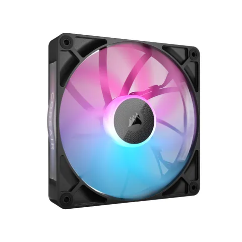 CORSAIR iCUE LINK RX140 RGB Ventola PWM da 140 mm - Cuscinetto a Cupola Magnetica - Ventola Singola - Nero