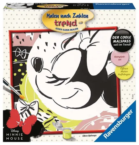 Ravensburger Dipingere con i numeri 29399 - Timeless Minnie - Dipingere con i numeri per