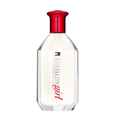 Tommy Hilfiger - Eau de Toilette Tommy Girl Forever 100 ml - Profumo Donna - Fragranza Floral Green Woody - Note Agrumate e Floreali - Flacone in Vetro Trasparente