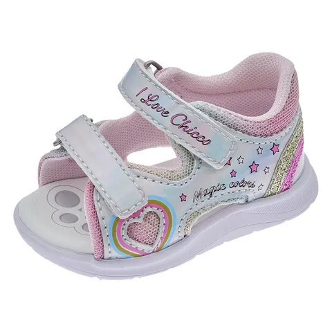 Chicco, Sandali con Doppio Velcro, Confortevoli, Leggeri, Flessibili e Traspiranti
