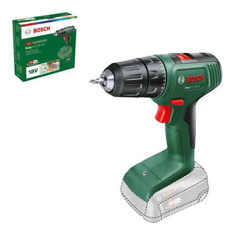 Bosch Trapano avvitatore a batteria EasyDrill 18V-40 (senza batteria, sistema 18 volt, in