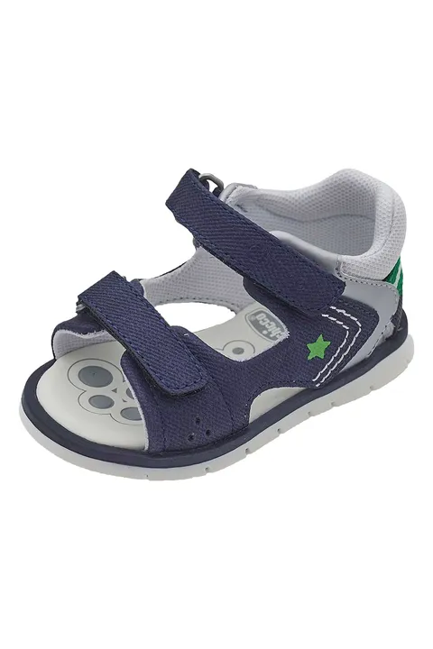 Chicco, Sandali Bambino, Chiusi Posteriormente, con Chiusura con Doppio Strappo, Scarpe