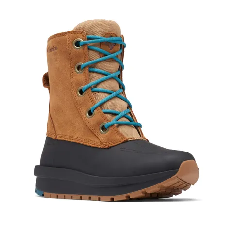 Columbia Moritza Shield Omni-Heat, Stivali da neve Donna, Elk/River Blue 2024 , 43 EU