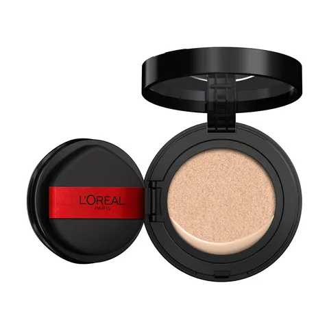 L'Oréal Paris Fondotinta Cushion, Per Tutti i Tipi di Pelle, Tenuta 24H, Pelle Uniforme e
