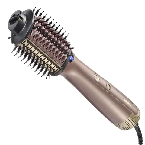 BaByliss Air Power Volume - Spazzola asciugacapelli e styler 2 in 1 - Oro