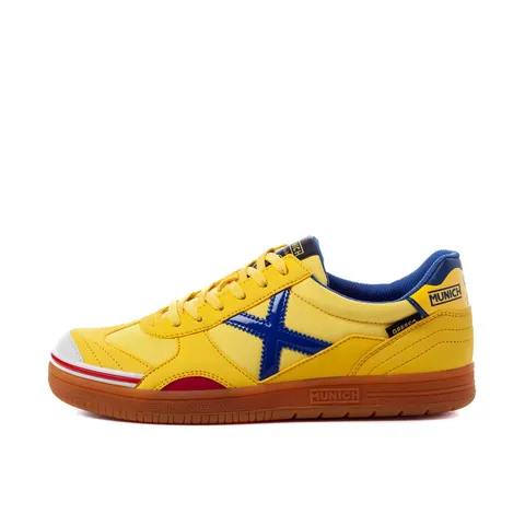 Munich Gresca Scarpe da Ginnastica Basse Unisex - adulto, Giallo, 46 EU