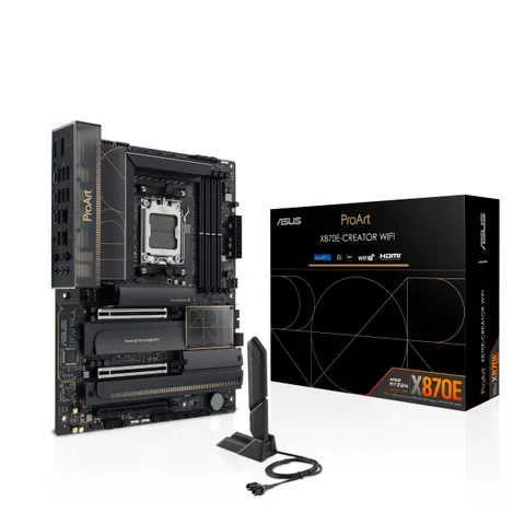 ASUS ProArt X870E-Creator WIFI, scheda madre AMD X870E ATX, slot PCIe 5.0 x16, GPU di