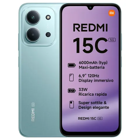 Xiaomi Redmi 15C 5G 4+128GB (6000mAh, 120Hz)