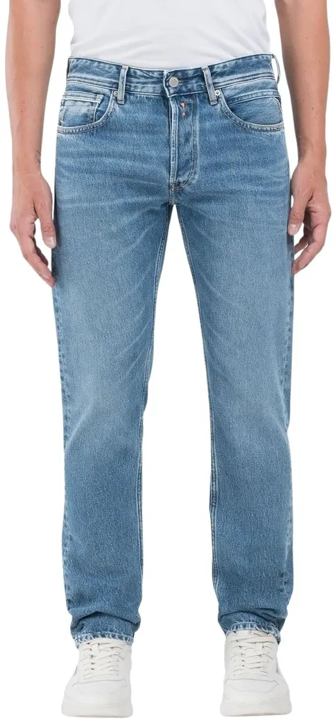 Replay Jeans da Uomo Grover, 009 Blu Medio., 30W x 34L