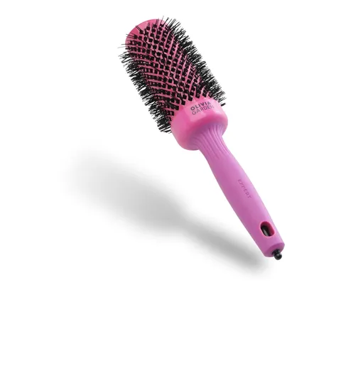 Olivia Garden Expert Blowout Shine - Rosa - 45 - Spazzola rotonda in ceramica antistatica