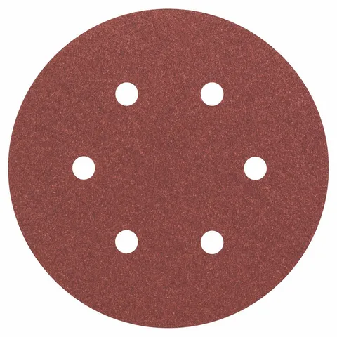 Bosch Professional 2608605720 - Disco abrasivo per levigatrice eccentrica, Ø 150 mm, 6
