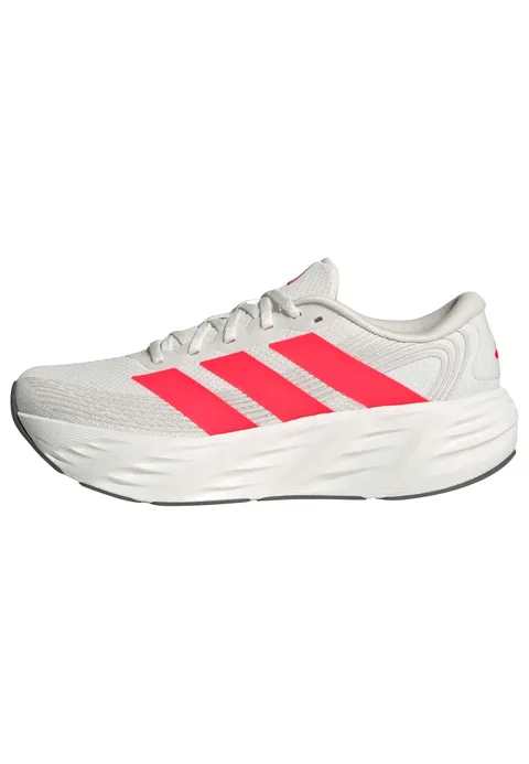 adidas Uomo Galaxy 8 Running Shoes, Cloud White/Lucid Red/Grey One, 46 EU