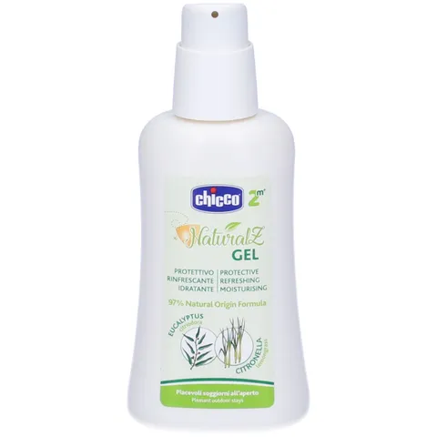 Chicco NaturalZ Gel Protettivo, 60 ml, Protezione Naturale durante la Stagione Estiva